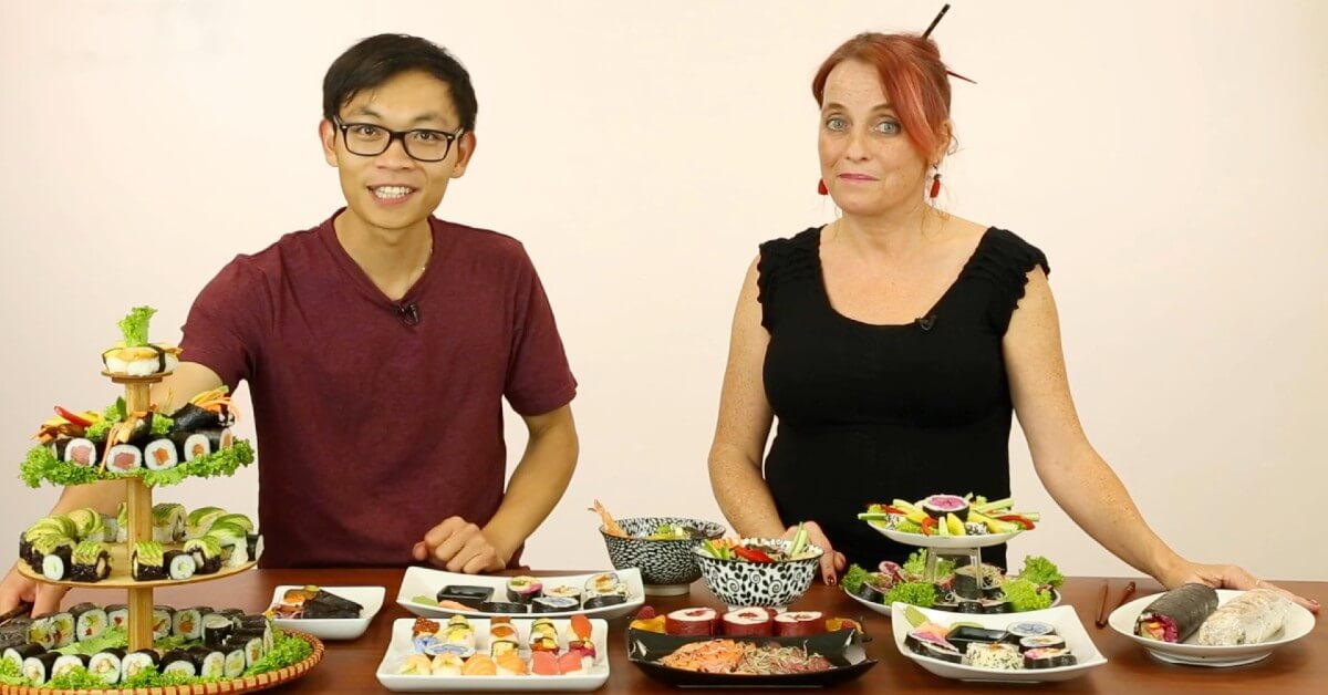 Sushi z kurzu Báječné sushi recepty pro každého