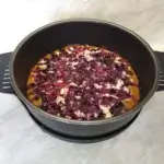 Rychlý borůvkový koláč v Remosce Rychlý borůvkový koláč v Remosce po upečení