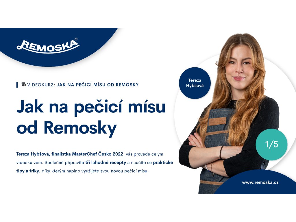 Videokurz: Jak na pečicí mísu od Remosky